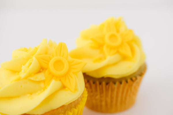 Marie Curie - Great Daffodil Appeal Charity Cupcake Gift Box (PRE-ORDER)