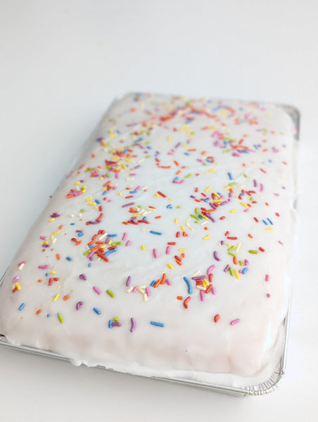 Occasions - Sponge Traybake for Birthday Party etc