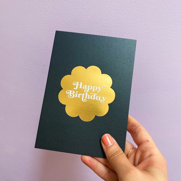 Happy Birthday Flower Occasion Card