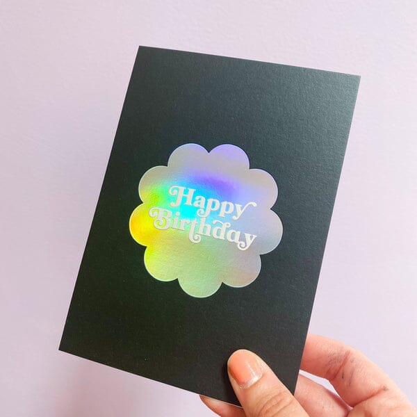 Happy Birthday Flower Occasion Card