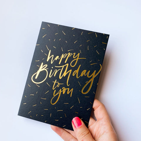 "Happy Birthday To You" Occasion Card