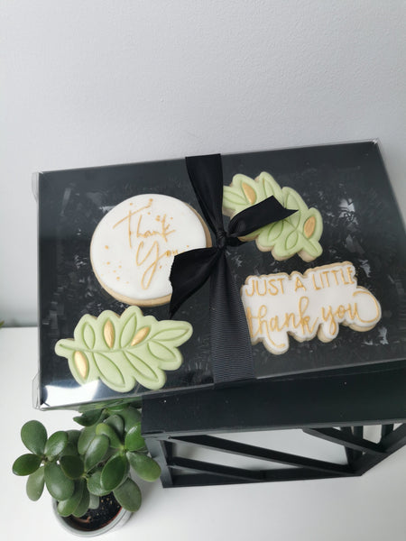 Iced Cookie Gift Box - Thank You, Thanks