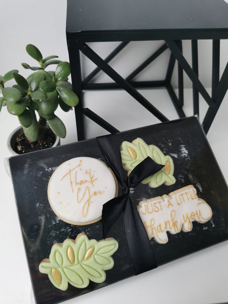 Iced Cookie Gift Box - Thank You, Thanks
