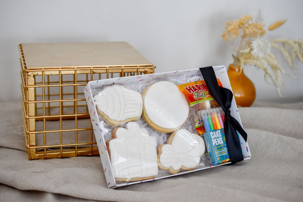 Kids Colour or Decorate Your Own Cookie Birthday Gift Set