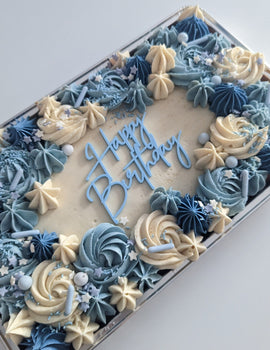 Occasions - Decorated Sponge Traybake for Birthday Party etc