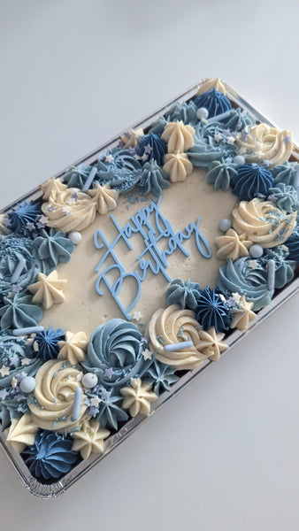 Occasions - Decorated Sponge Traybake for Birthday Party etc