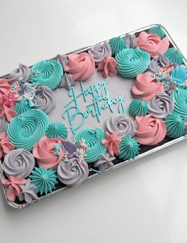 Occasions - Decorated Sponge Traybake for Birthday Party etc