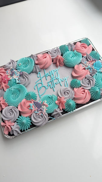 Occasions - Decorated Sponge Traybake for Birthday Party etc