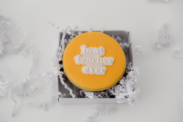 End of Term Gifts - Individual Teacher Thank You Iced Cookies (PRE-ORDER)