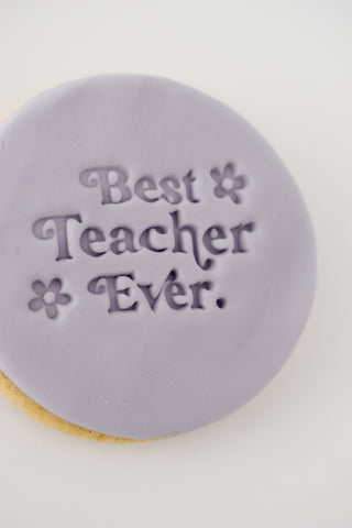 End of Term Gifts - Single Teachers Thank You Cookies
