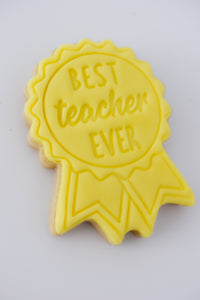 End of Term Gifts - Single Teachers Thank You Cookies