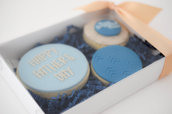 Father's Day - Mini Iced Cookie Gift Box PRE-ORDER