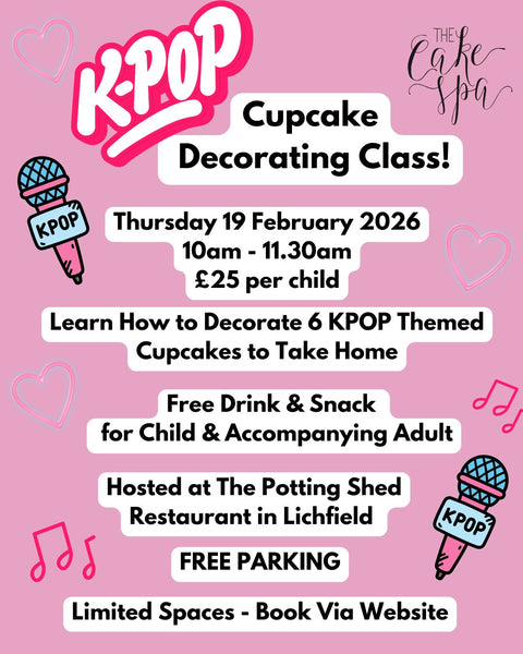 Kids Cupcake Decorating Class in Lichfield