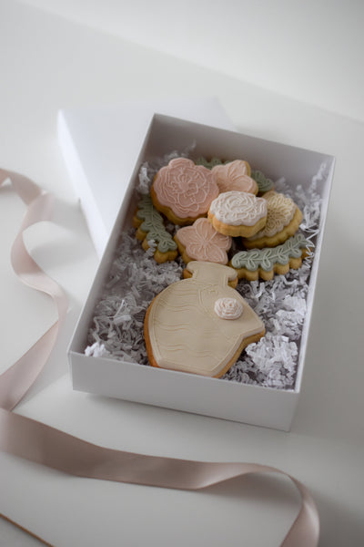 Mother's Day - Flower Bouquet Iced Cookie Gift Box (PRE-ORDER)