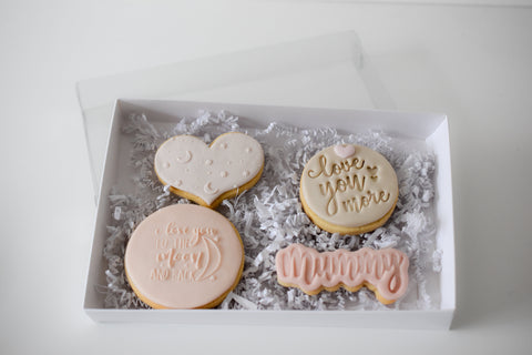 Mother's Day - To the Moon & Back Mummy Iced Cookie Gift Box (PRE-ORDER)