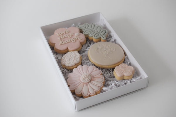 Mother's Day - Flowers Iced Cookie Gift Box (PRE-ORDER)