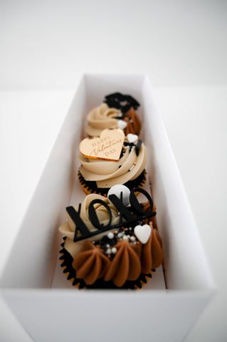 Valentine's Day - Cupcake Gift Box (Neutrals)