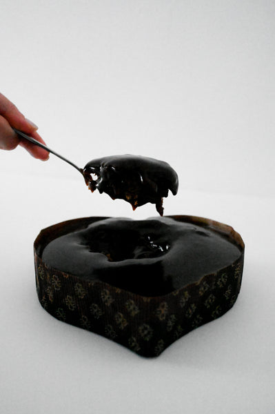 Valentine's Day - Sticky Toffee Pudding Sharing Dessert Heart