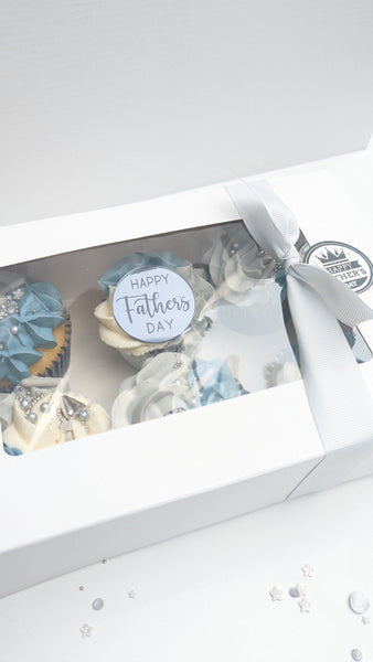 Father's Day 6 Cupcake Gift Box PRE-ORDER