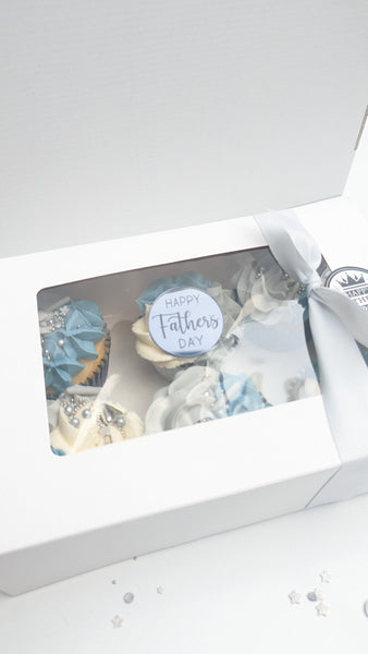 Father's Day 6 Cupcake Gift Box PRE-ORDER