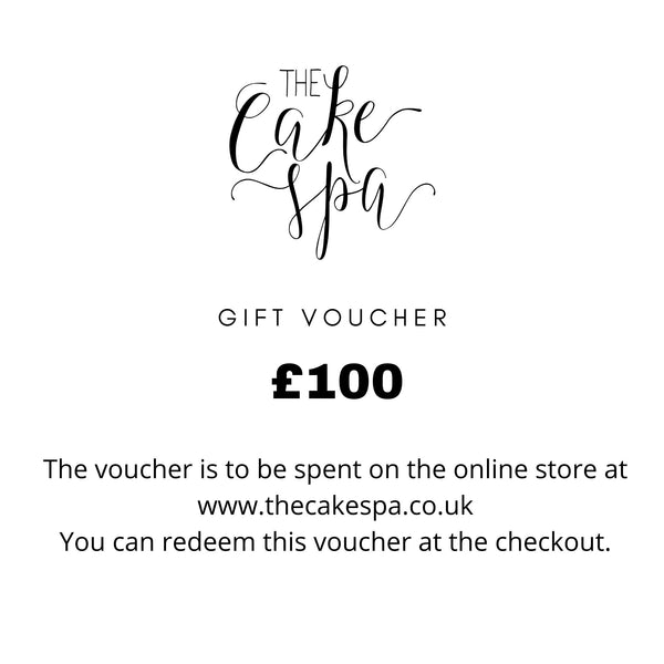 Gift Card for The Cake Spa