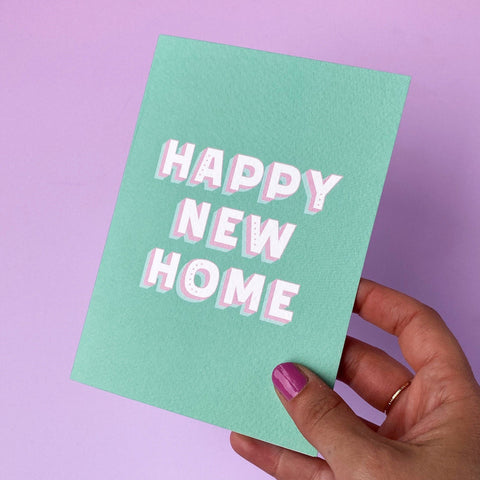"Happy New Home" New Home or House Occasion Card