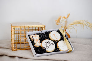 Iced Cookie Gift Box - Anniversary, Happy Anniversary