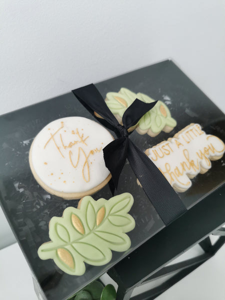 Iced Cookie Gift Box - Thank You, Thanks