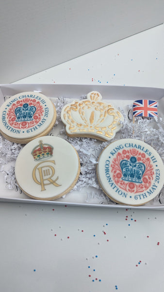 King's Coronation - Coronation Iced Cookie Gift Box (PRE-ORDER)