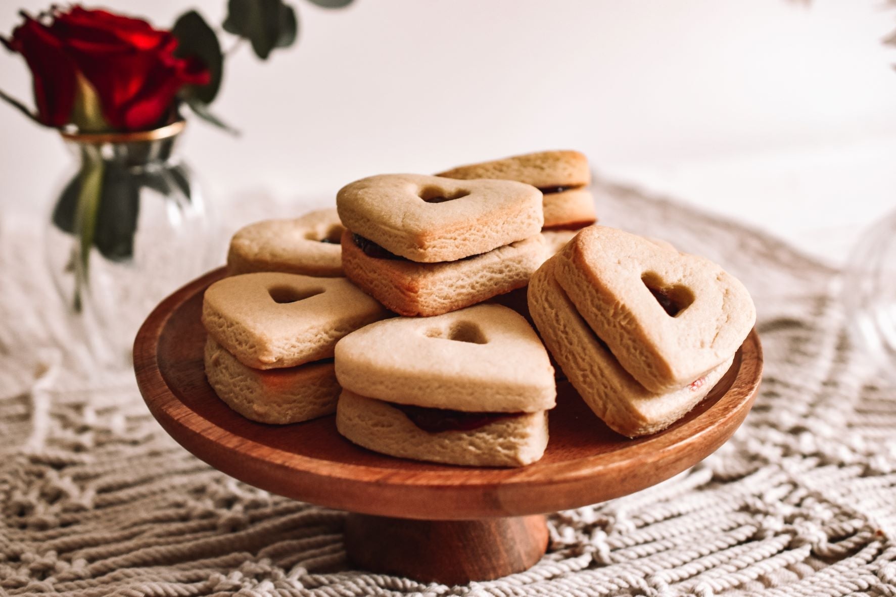 Valentine's Baking Box - Jammie Heart Biscuits